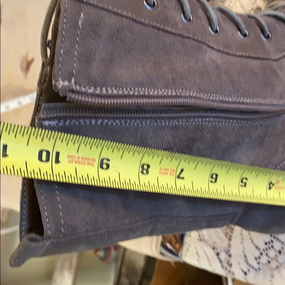 Taupe colored mid knee Boots. - Picture 14 of 14